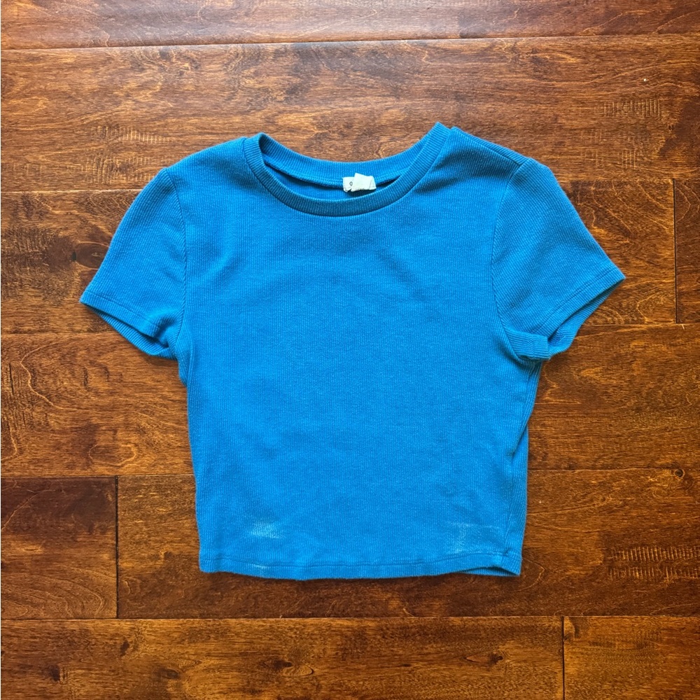 Garage Blue Short Sleeve Tee